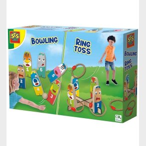 SES Creative Udendrsspil - Bowling/Ringspil