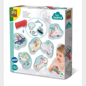SES Creative Badelegetj - Badefigurer i Skum - Biler