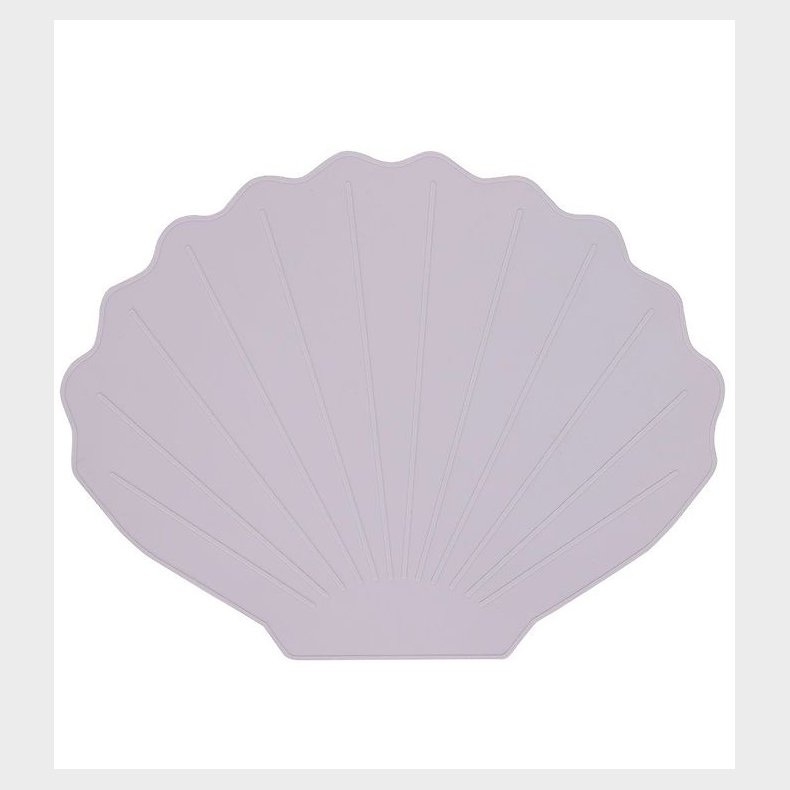 OYOY Dkkeserviet - Silikone - Scallop - Lavender