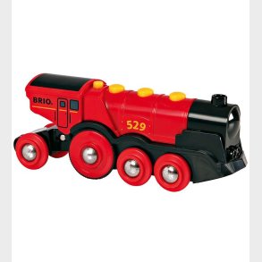 BRIO World Stort Rdt Lokomotiv 33592