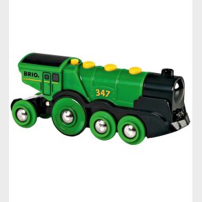 BRIO World Stort Grnt Lokomotiv 33593
