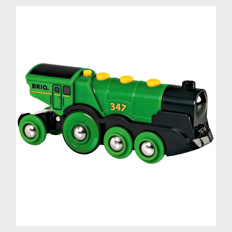 BRIO World Stort Grnt Lokomotiv 33593