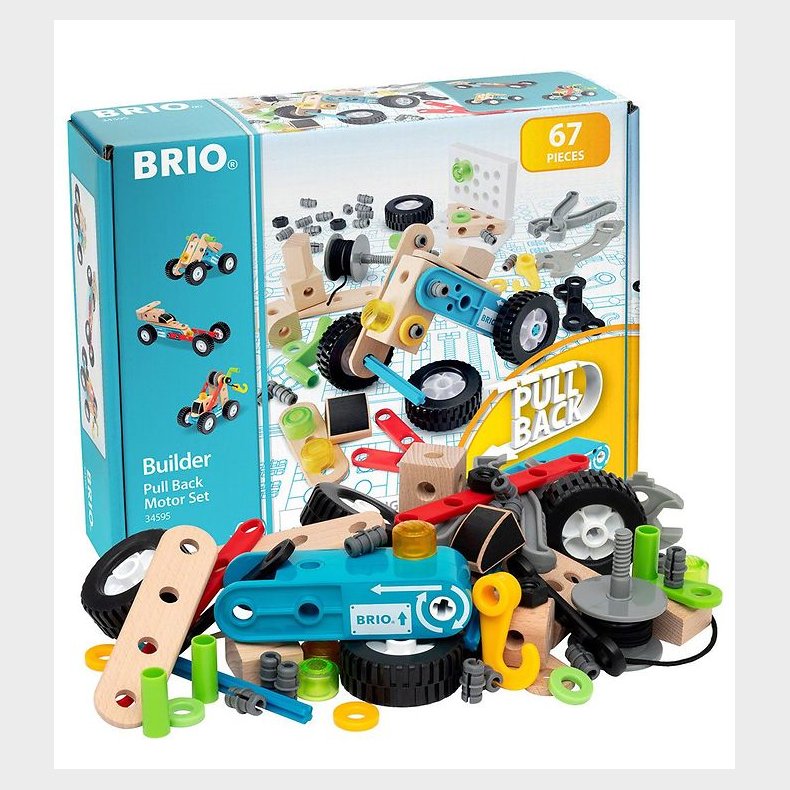 BRIO Builder Pull-back Motorst 34595