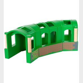 BRIO World Fleksibel Tunnel - Grn 33709