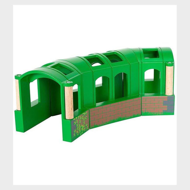 BRIO World Fleksibel Tunnel - Grn 33709