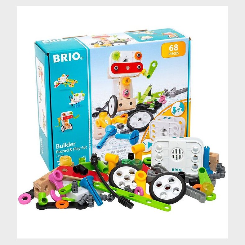 BRIO Builder Legest Optager &amp; Afspiller 34592