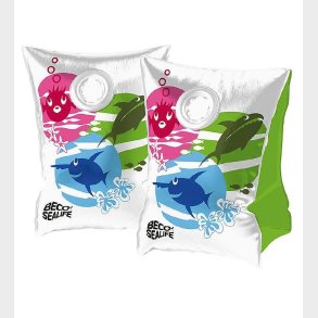 BECO Svmmevinger - 0-15 kg - Hvid/Multifarvet