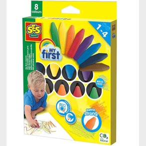 SES Creative Farvekridt - Mine Frste - 8 stk