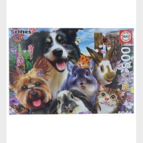 Educa Puslespil - Funny Selfie - 500 Brikker