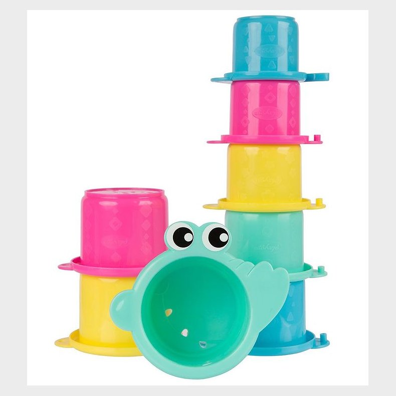 Playgro Stablelegetj - Croc Cups - 8 stk - Multifarvet