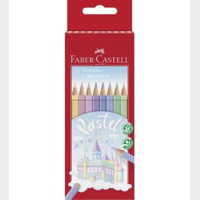 Faber-Castell Farveblyanter - Slot - 10 stk - Pastel