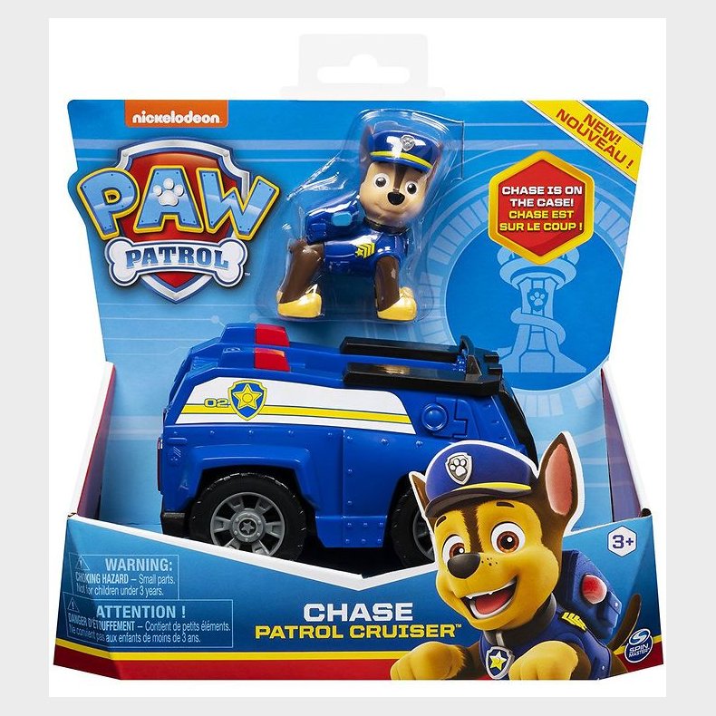 Paw Patrol Legetjsbil - Basic - Chase Patrol Cruiser