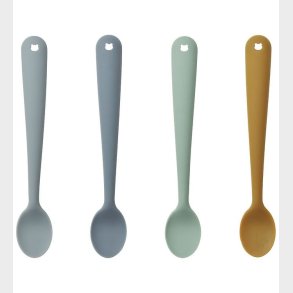 Liewood Skeer - Siv - 4-pak - Silikone - Blue Multi Mix