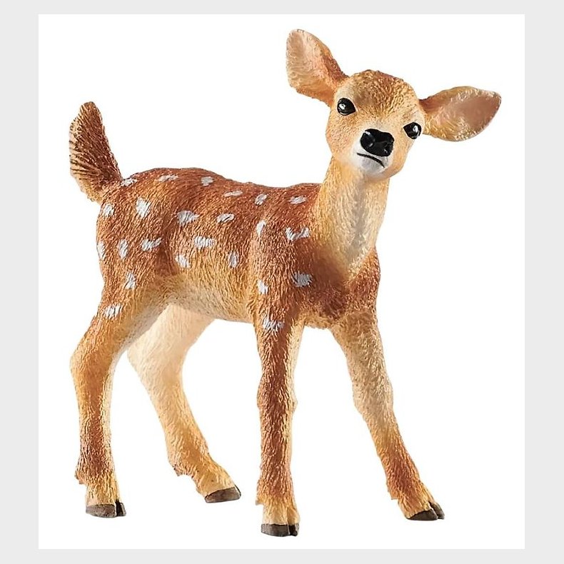 Schleich Wild Life - H: 5 cm - Hvidhalet Kalv 14820