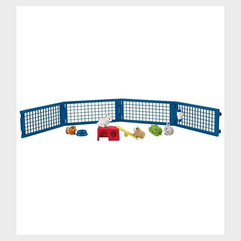 Schleich Farm World - Indhegning Til Kanin og Marsvin 42500