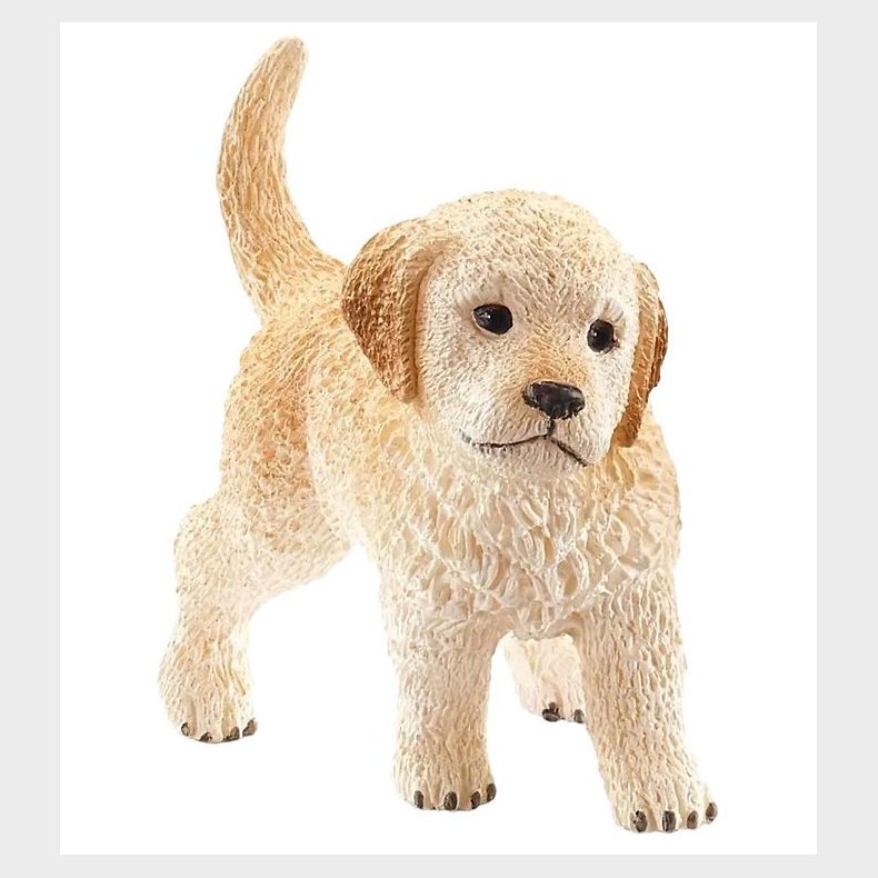 Schleich Farm World - H: 3 cm - Golden Retriever Hvalp 16396