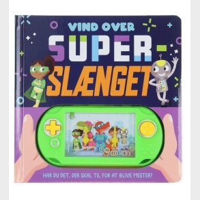 Karrusel Forlag Bog m. Vandspil - Vind Over Superslnget - Dansk