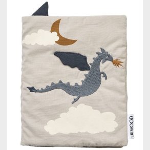 Liewood Stofbog - Drako - Little Dragon/Dark Sandy Mix