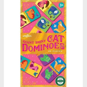 Eeboo Dominospil - 28 Brikker - Katte