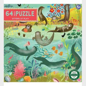 Eeboo Puslespil - 64 Brikker - Odderfamilien