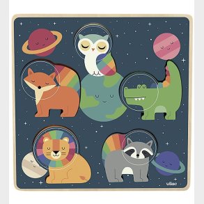 Vilac Puslespil - Tr - 5 Brikker - Rummet