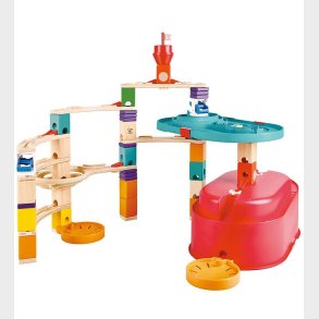 Hape Kuglebane - Quadrilla - 66 Dele - Track Bucket Set