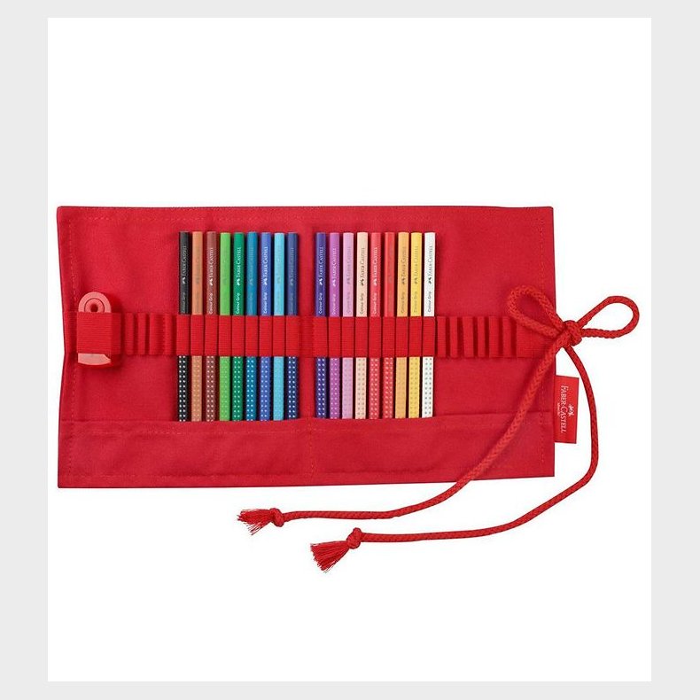 Faber-Castell Grib Rulle - 20 Farver/Spidser/Viskelder