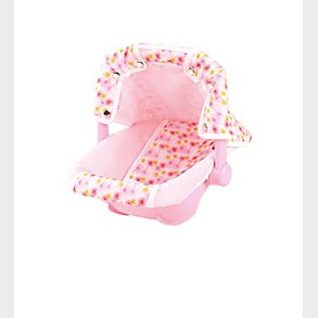 Götz Autostol Til Dukke - Rosa/Bordeaux