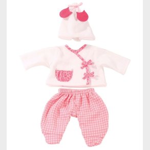 Götz Dukketj - Bluse/Bukser - 30-33cm - Leo & Gingham