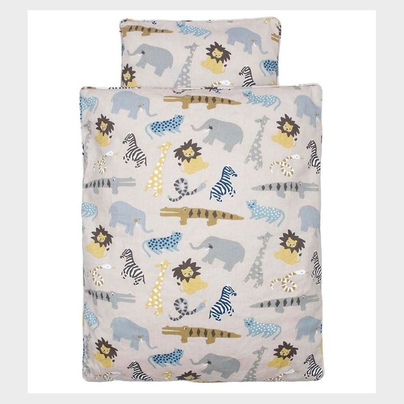 Smallstuff Dukkedyne &amp; Pude m. Betrk - Savannah - Sandy