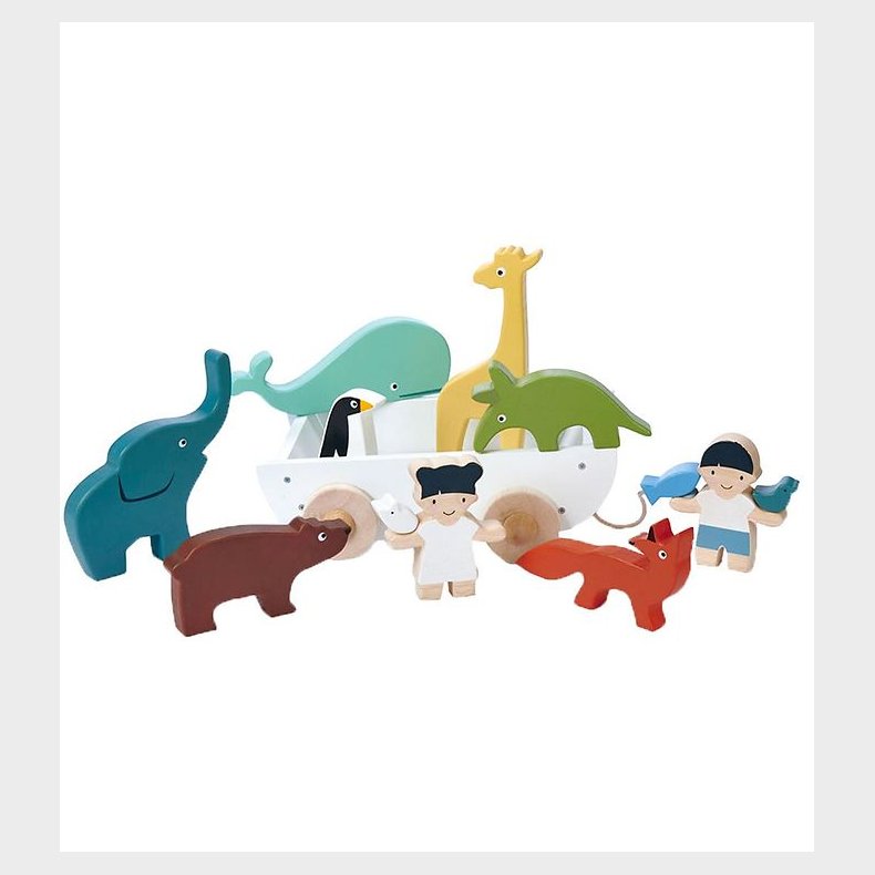 Tender Leaf Trlegetj - Trkvogn Med Figurer