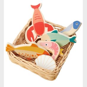 Tender Leaf Trlegetj - Kurv Med Fisk & Skaldyr