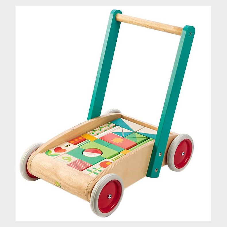 Tender Leaf Gvogn m. Klodser - Havetema