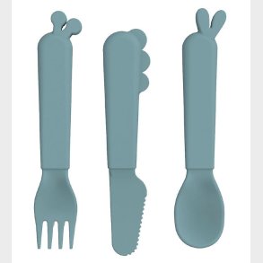 Done by Deer Bestikst - 3-pak - Blue