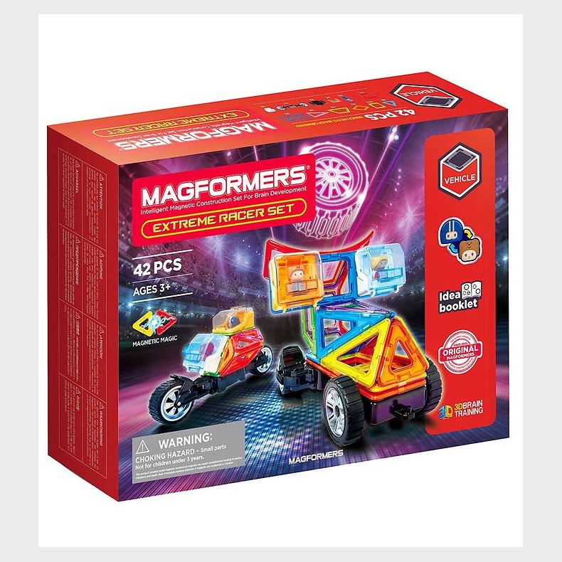 Magformers Magnetst - 42 stk - Extreme Racer Set