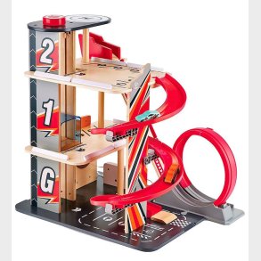 Hape Garage - Gearhead Stunt Garage