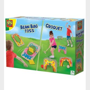 SES Creative Udendrsspil - Kroket Og Bnneposekast