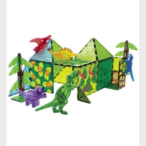 Magna-Tiles Magnetst - 50 Dele - Dino World XL