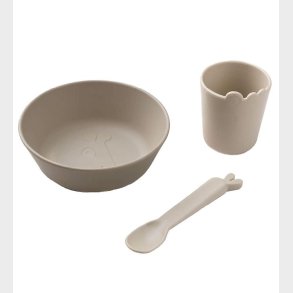 Done By Deer Spisest - 3 dele - Kiddish First Meal Set - Sand
