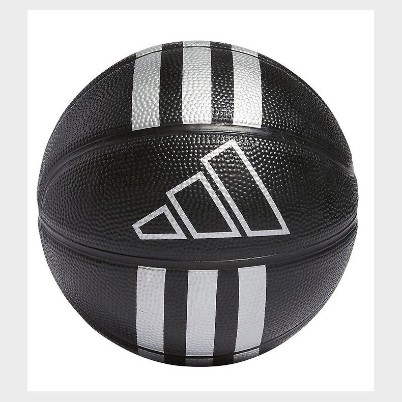 adidas Performance Basketbold - Str. 3 - Mini - Sort/Slv