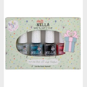 Miss Nella Neglelak - 4-pak - Party Set
