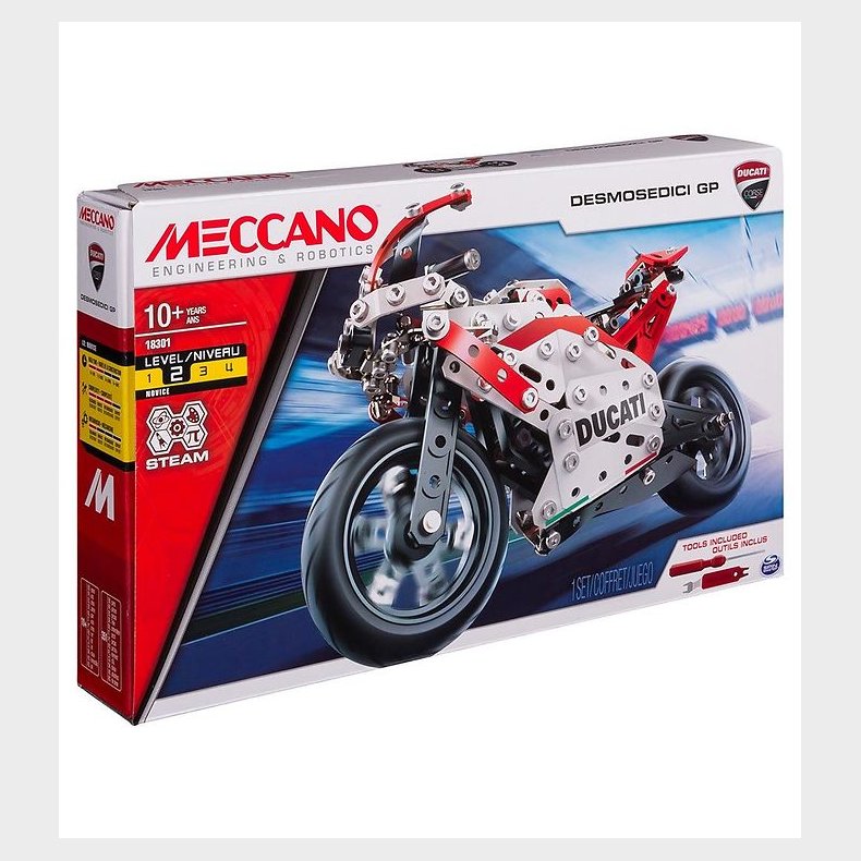 Meccano Byggest - Ducati Moto GP Vehicle