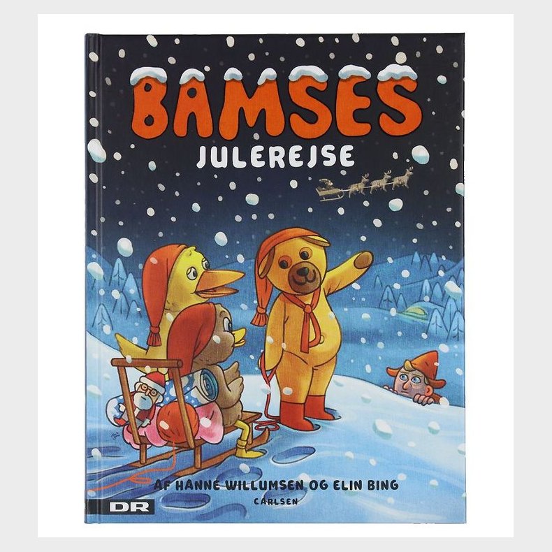 Forlaget Carlsen Bog - Bamses Julerejse - Dansk