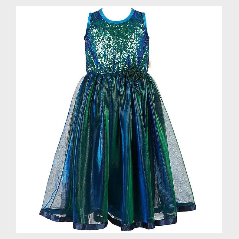 Souza Udkldning - Kjole - Marie-Ella - Bl/Grn