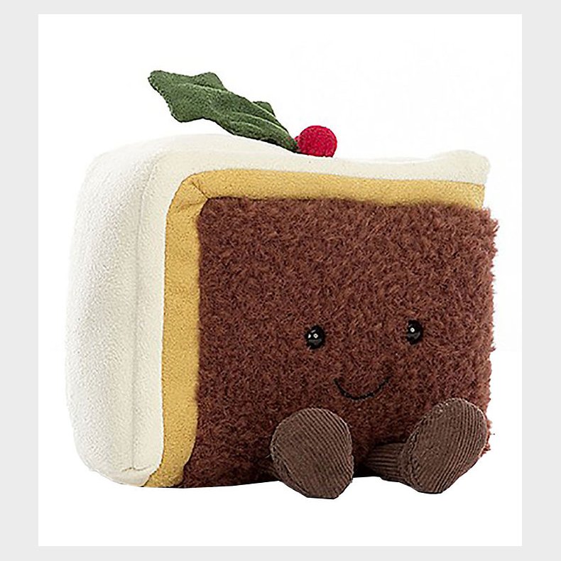 Jellycat Bamse - 10 cm - Amuseable Slice Of Christmas Cake