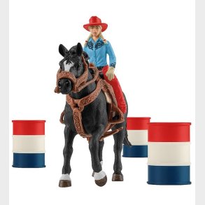 Schleich Farm World - Barrel Racing Fun