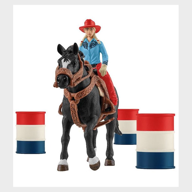 Schleich Farm World - Barrel Racing Fun