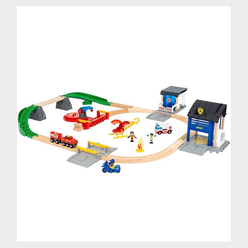 BRIO Rescue Team Togst 36025