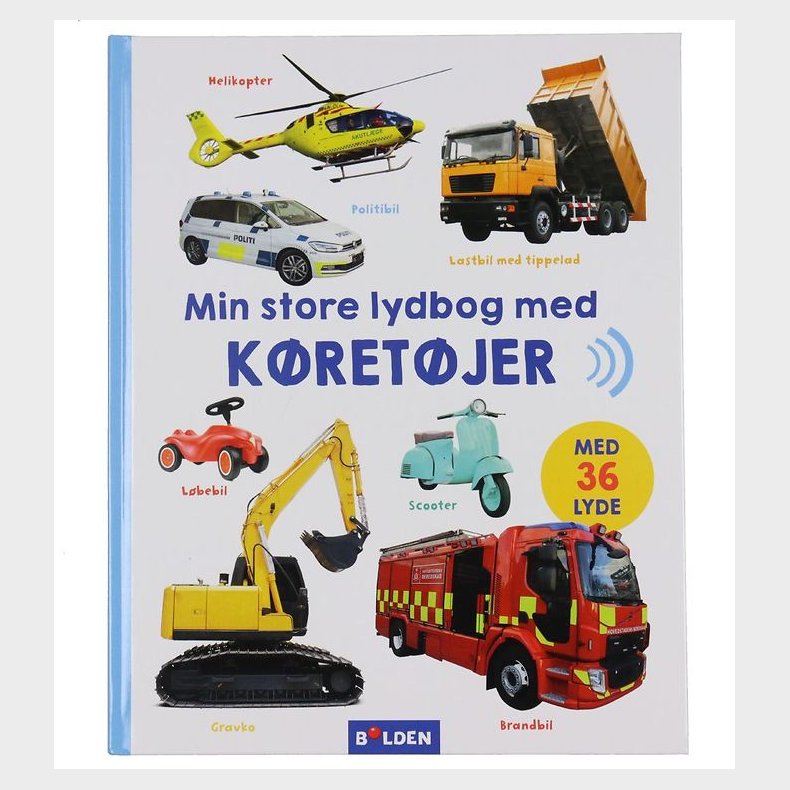 Forlaget Bolden Bog m. Lyd - Min Store Lydbog Med Krertjer - D