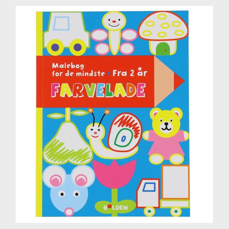 Forlaget Bolden Bog - Farvelade - For De Mindste - Dansk